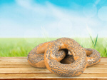 Сlipart Bagel Bread Food Freshness Two Objects   BillionPhotos