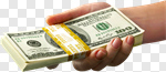 Сlipart Currency Paper Currency Wealth Human Hand Stack photo cut out BillionPhotos