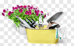 Сlipart Gardening Gardening Equipment Isolated Flower Pot Plant photo cut out BillionPhotos