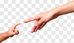 Сlipart motherchild reaching hands hand creation photo cut out BillionPhotos