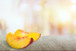 Сlipart white peach background chopped chunk   BillionPhotos