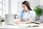 Сlipart happy laptop woman young office   BillionPhotos