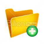 Сlipart Folder Add Plus sign File Computer Icon vector icon cut out BillionPhotos