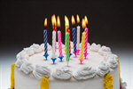 Сlipart Birthday Cake Cake Birthday Candle Large Group of Objects photo  BillionPhotos