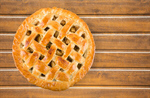 Сlipart Pie Apple Pie Isolated Lattice Directly Above   BillionPhotos