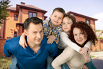 Сlipart family house outdoor happy casual   BillionPhotos