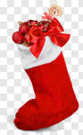 Сlipart Christmas Stocking Christmas Christmas Present Christmas Ornament Christmas Decoration photo cut out BillionPhotos