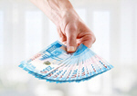 Сlipart hand background business paper money   BillionPhotos