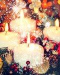 Сlipart Christmas сandle Christmas Candle Advent Wreath   BillionPhotos