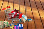 Сlipart gift holiday shopping cart birthday   BillionPhotos