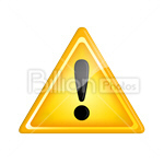Сlipart caution warning exclamation alert beware vector icon cut out BillionPhotos