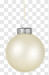Сlipart Christmas Ornament Christmas Decoration White Silver photo cut out BillionPhotos
