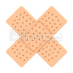 Сlipart Patch Plaster Bandage Healthcare And Medicine Medicine vector icon cut out BillionPhotos