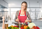 Сlipart cooking woman phone smartphone cellphone   BillionPhotos
