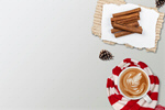 Сlipart breakfast coffee desk flat lay   BillionPhotos