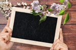 Сlipart chalkboard background wooden menu surface   BillionPhotos