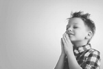 Сlipart black child white background prayer   BillionPhotos