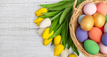Сlipart Easter eggs easter spring flower happy easter   BillionPhotos