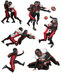 Сlipart Football American Football Tackling Sport Colliding   BillionPhotos