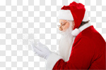 Сlipart santa claus beard wind man photo cut out BillionPhotos