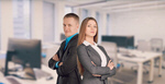 Сlipart business couple arms folded man   BillionPhotos
