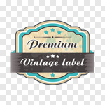 Сlipart Banner Retro Revival Sign Old-fashioned Label vector cut out BillionPhotos