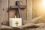 Сlipart Christian cross and candle christian candle church open photo  BillionPhotos