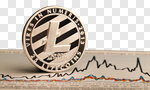 Сlipart litecoin trade banking bit bit-coin photo cut out BillionPhotos