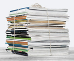 Сlipart print piled pile paper stacked   BillionPhotos