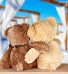 Сlipart Teddy Bear Embracing Friendship Romance Wedding   BillionPhotos