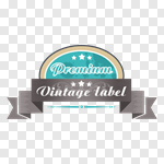 Сlipart Banner Retro Revival Sign Old-fashioned Label vector cut out BillionPhotos