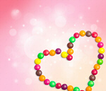 Сlipart abstract art background candy cane   BillionPhotos