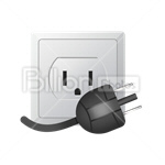 Сlipart Energy Electricity socket plug plug in vector icon cut out BillionPhotos