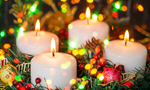 Сlipart Christmas Candle Advent Wreath Holiday   BillionPhotos