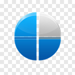 Сlipart Sign Circle Abstract Three-dimensional Shape Design Element vector cut out BillionPhotos