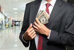 Сlipart Currency Bribing Wealth Stealing Businessman   BillionPhotos