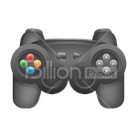 Сlipart Gamepad joypad control pad game controller d-pad vector icon cut out BillionPhotos