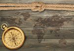 Сlipart map compass old rope ship   BillionPhotos