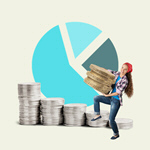 Сlipart art collage startup concept money   BillionPhotos