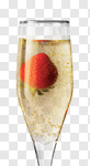 Сlipart Champagne Strawberry Cocktail Champagne Flute Love photo cut out BillionPhotos
