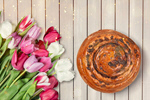 Сlipart bread easter tsoureki background baked   BillionPhotos