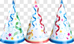 Сlipart Party Hat Party Christmas Hat Cone photo cut out BillionPhotos