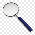 Сlipart Magnifying Glass Focus Glass Magnification Isolated 3d cut out BillionPhotos