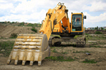 Сlipart construction excavator digger equipment background photo  BillionPhotos
