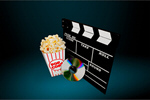 Сlipart Movie DVD Film Industry Popcorn Hollywood - California   BillionPhotos