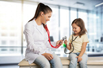 Сlipart pediatrician doctor child woman baby   BillionPhotos