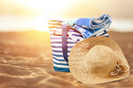 Сlipart Beach Bag Beach Bag Sun Hat Summer   BillionPhotos