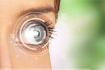 Сlipart cataract eye vision hologram closeup   BillionPhotos