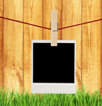 Сlipart frame photo line clothespin white   BillionPhotos