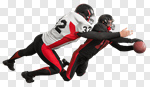 Сlipart Football American Football Tackling Action Sport photo cut out BillionPhotos